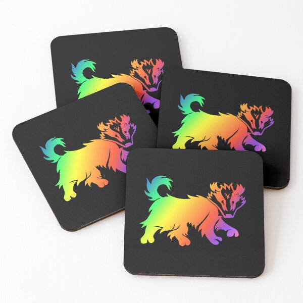 Item preview, Multicolor Badger Emblem designed and sold by Nealoc.