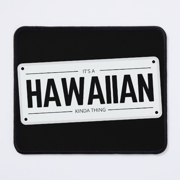 Item preview, Its a HAWAIIAN kinda thing number plate designed and sold by 133DandC.