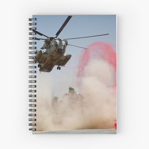 Item preview, STK103256M-A CH-53D Sea Stallion helicopter landing to deliver supplies at Patrol Base Jaker, Afghanistan. designed and sold by StocktrekImages.