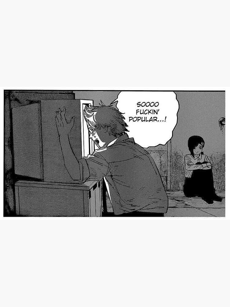 "Denji from Chainsaw Man (just like me fr fr!)" Sticker for Sale by - He Just Like Me Fr Chainsaw Man