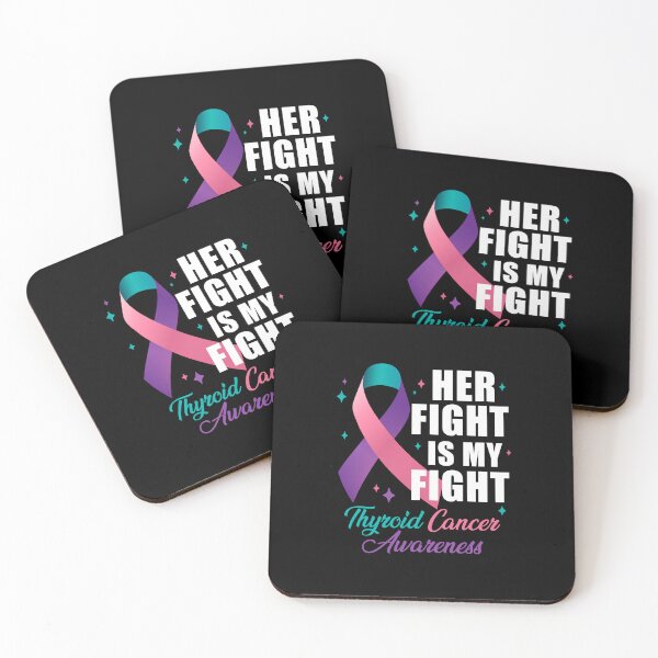 Item preview, Her Fight My Fight Thyroid Cancer Awareness designed and sold by NgocCong.