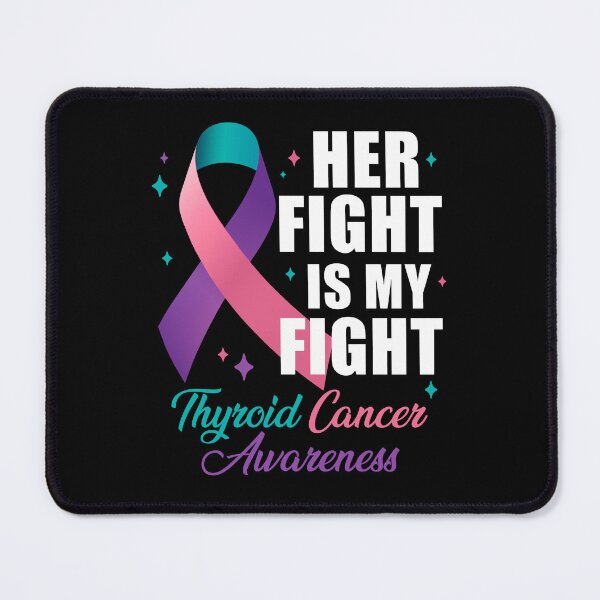 Item preview, Her Fight My Fight Thyroid Cancer Awareness designed and sold by NgocCong.
