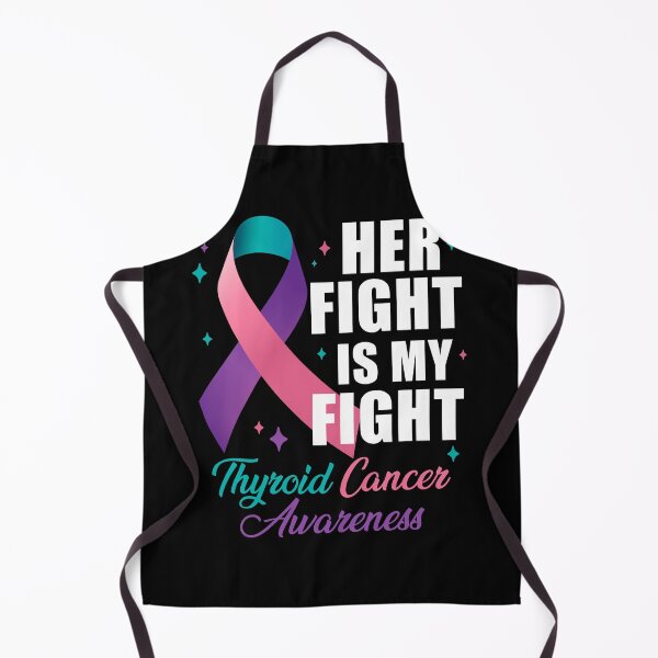 Item preview, Her Fight My Fight Thyroid Cancer Awareness designed and sold by NgocCong.