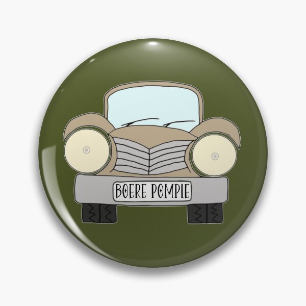 Artikelvorschau, Afrikaans, altes Auto Boere Pompie Khaki Afrikaans entworfen und verkauft von Hypnotees.