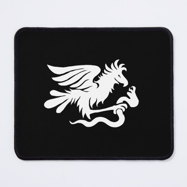 Item preview, White Serpent's Emblem designed and sold by Nealoc.