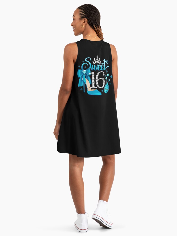 16th Birthday. Sweet 16 girl's" A-Line Dress for Sale by iclipart |  Redbubble