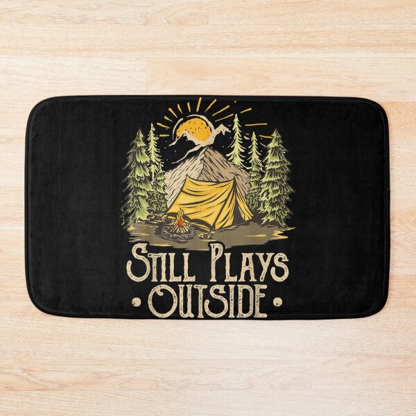Item preview, Still Plays Outside Funny Vintage Camping Vintage  designed and sold by sarahbennetth.