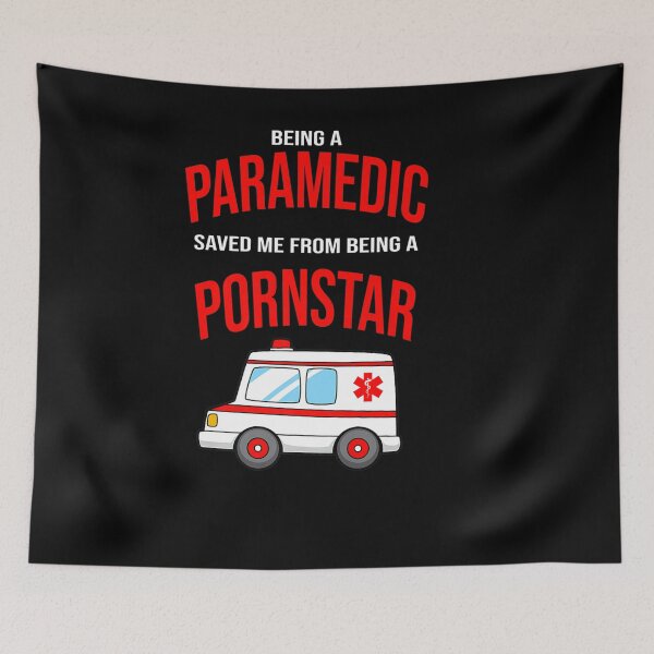 Item preview, BEING A PARAMEDIC SAVED ME PARAMEDICAL MEDIC designed and sold by sobriowslen.
