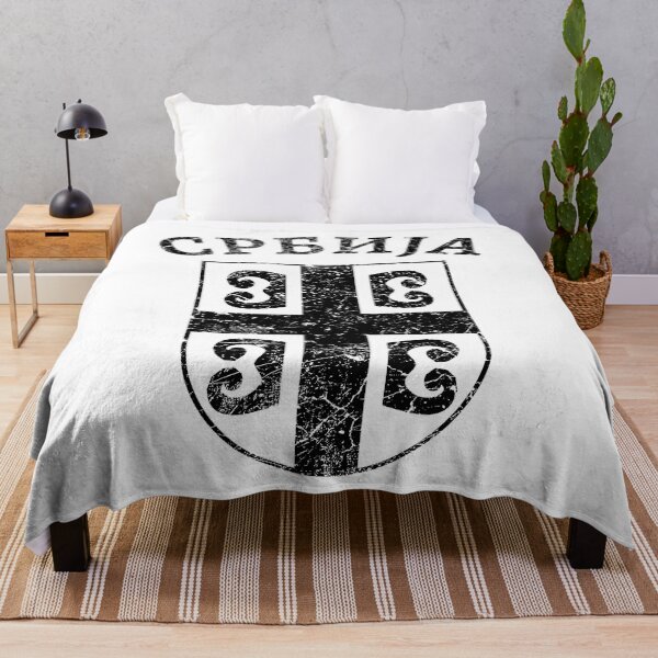 Item preview, Serbian coat of arms with Cyrillic script designed and sold by Mila1946.