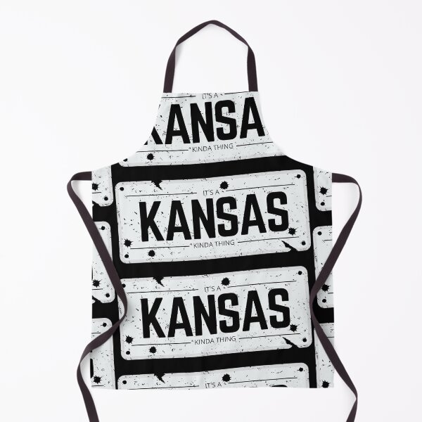 Item preview, Its a KANSAS kinda thing number plate distressed designed and sold by 133DandC.