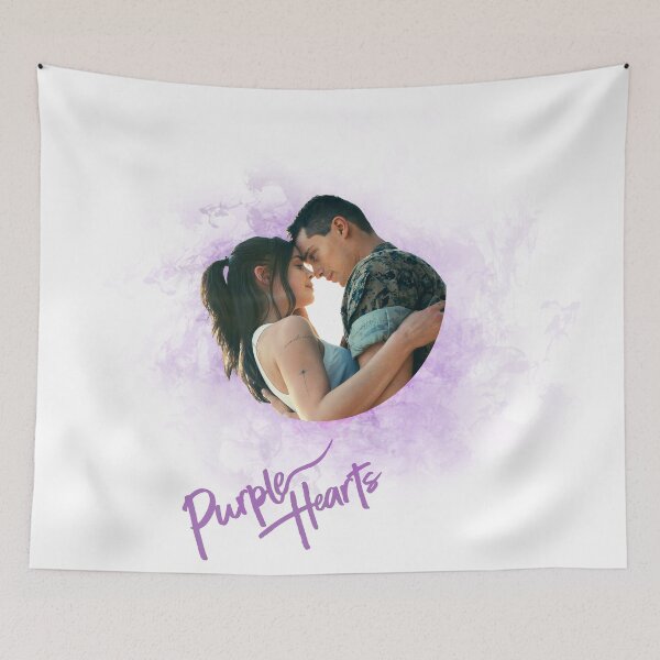 Item preview, purple heart cassie & luke designed and sold by prettyfemme.