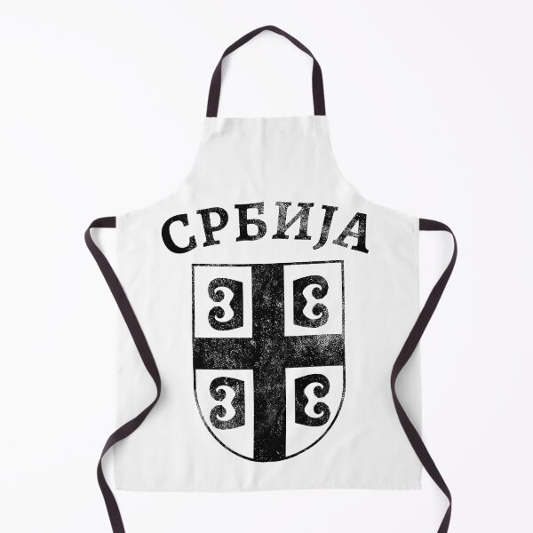Item preview, Serbian coat of arms with Cyrillic script designed and sold by Mila1946.