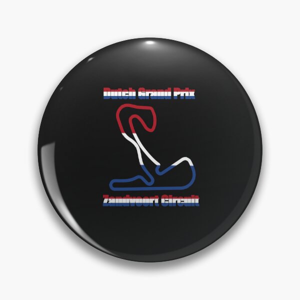 Item preview, Dutch Grand Prix - Zandvoort Circuit designed and sold by HoneyBadgerBox.
