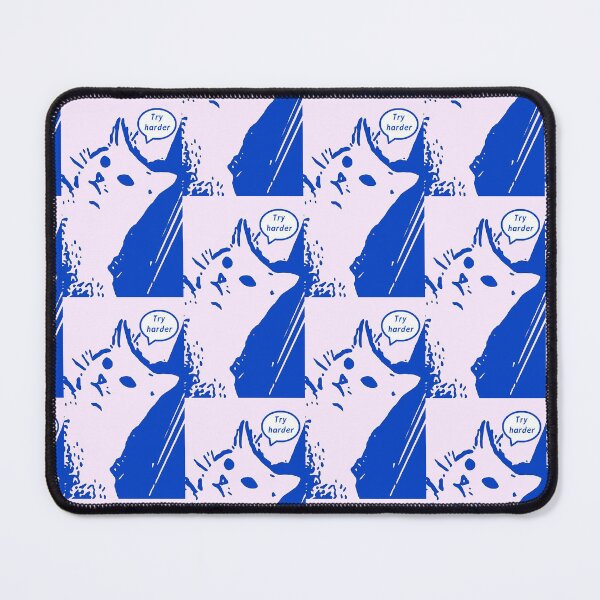 Item preview, Try Harder (Pastel Cat) designed and sold by IrisAndSeb.