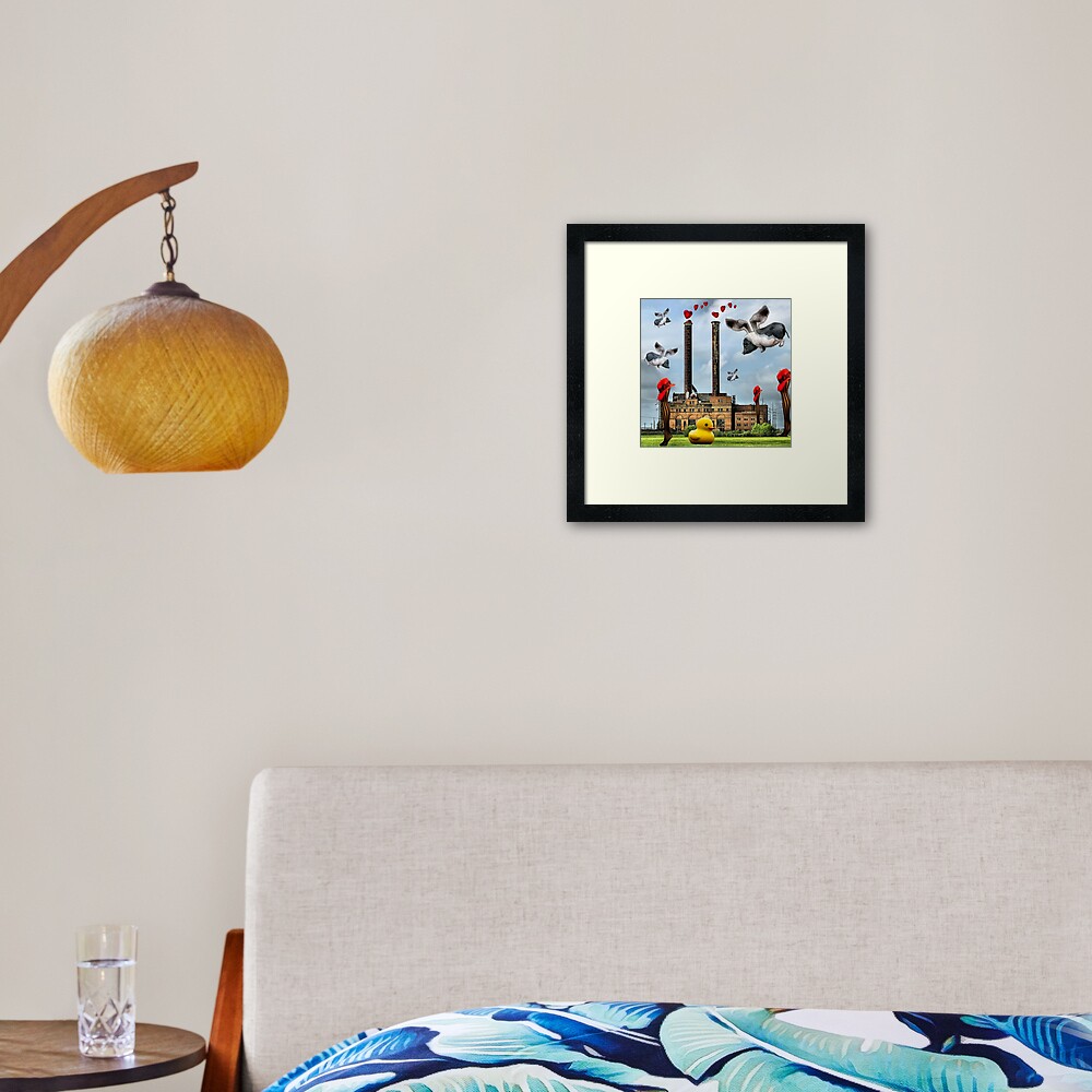When Pigs Fly Framed Art Print