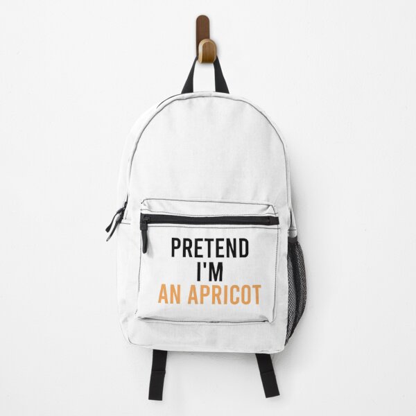 Item preview, funny pretend I'm an apricot, funny quote fruit, funny halloween quote, genus Prunus designed and sold by adjamine.