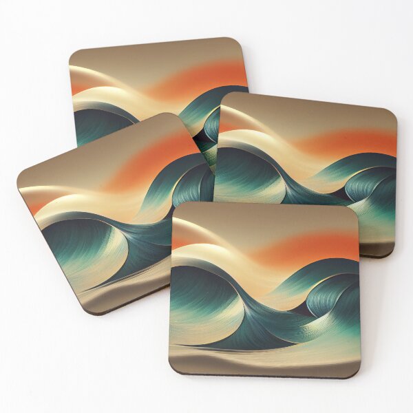 Item preview, Wave Patterns  - Created by A.I. designed and sold by Created-by-AI.