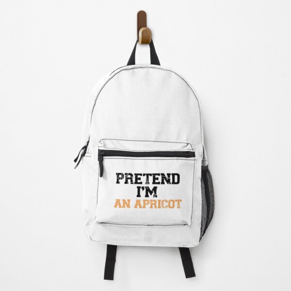 Item preview, funny pretend I'm an apricot, funny quote fruit, funny halloween quote, genus Prunus designed and sold by adjamine.