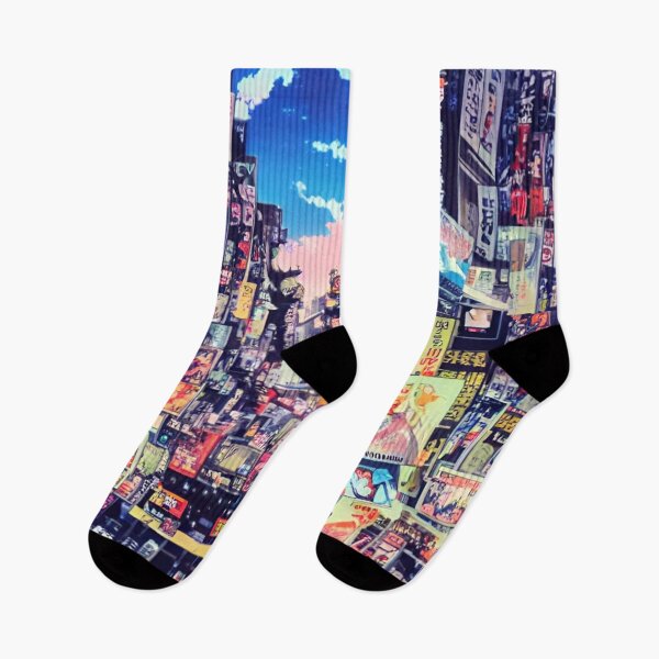 Item preview, Anime Billboard, akihabara style designed and sold by Art-of-AI.