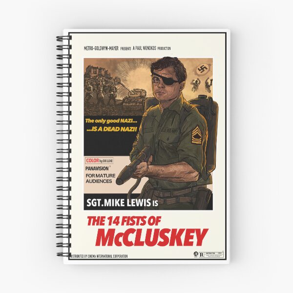 Item preview, The 14 Fists of McCluskey Print - Rick Dalton designed and sold by nincompoop-art.