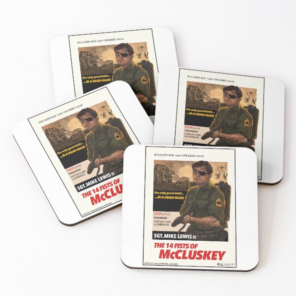 Item preview, The 14 Fists of McCluskey Print - Rick Dalton designed and sold by nincompoop-art.