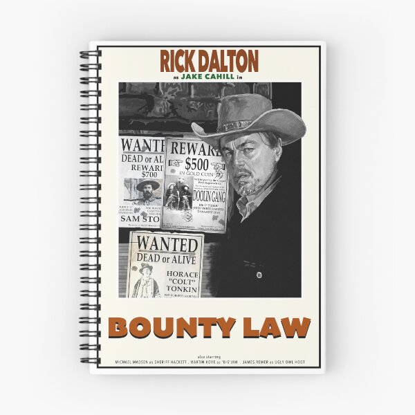 Item preview, Impresión de la ley Bounty - Rick Dalton designed and sold by nincompoop-art.