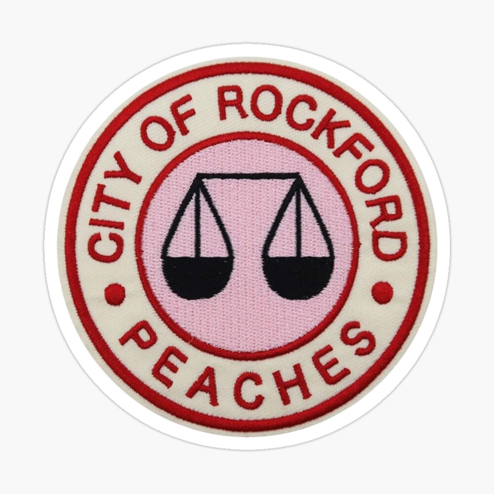 A League Of Their Own - Rockford Peaches Patch Pin