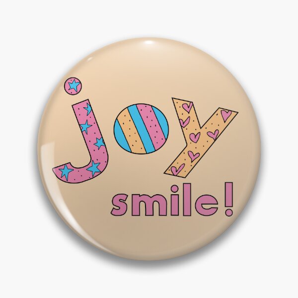 Item preview, Joy Smile! designed and sold by Fascinated By Pattern Virginia Everett.