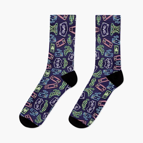 Item preview, Gaming stuff neon light pattern designed and sold by Nemesiscrowd.