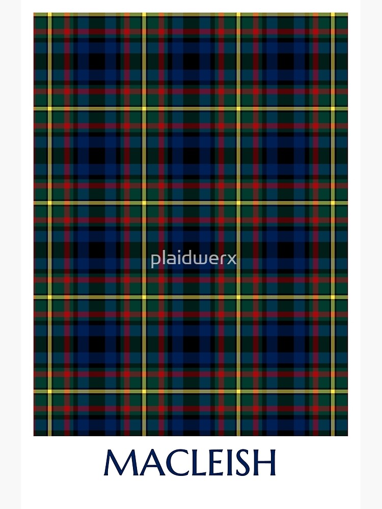 Clan MacLeish Tartan