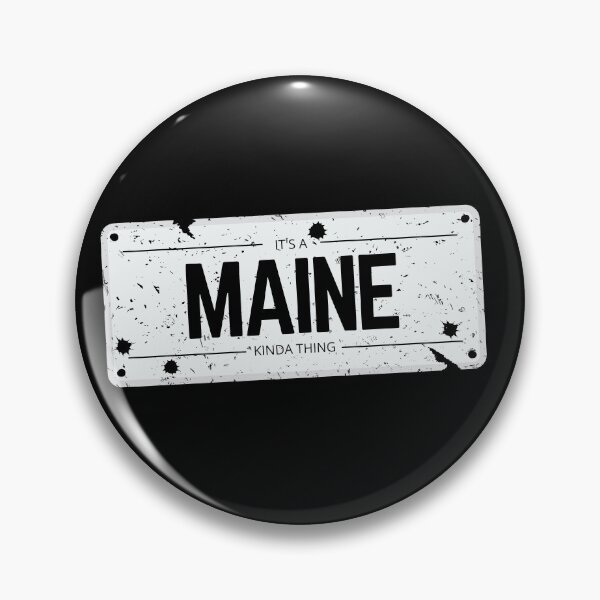 Item preview, Its a MAINE kinda thing number plate distressed designed and sold by 133DandC.
