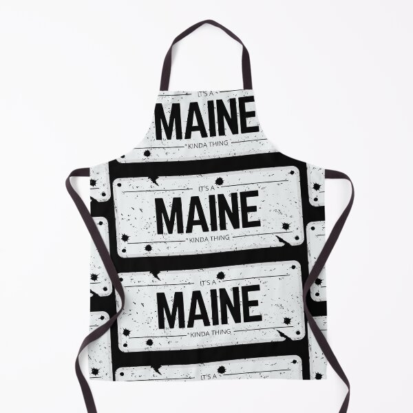 Item preview, Its a MAINE kinda thing number plate distressed designed and sold by 133DandC.