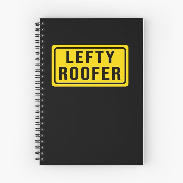 Item preview, Lefty roofer Construction themes designed and sold by DisenyosDeMike.