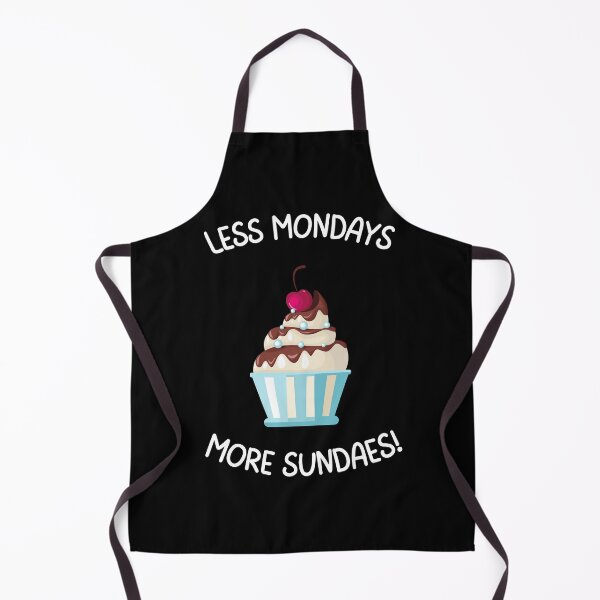 Item preview, Less Mondays More Sundaes designed and sold by SushiAnn.