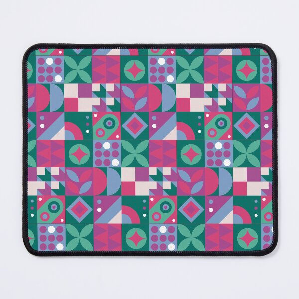 Item preview, Simple Geometric Pattern Pink and Green designed and sold by Pavnud.