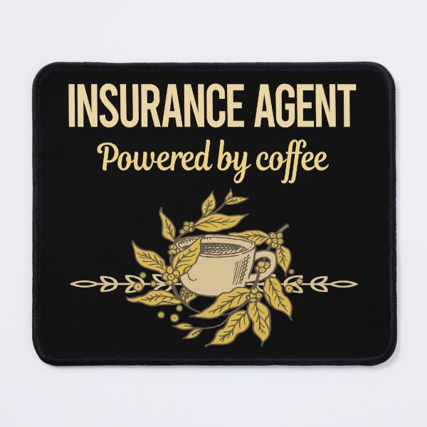 Item preview, Powered By Coffee Insurance Agent designed and sold by toniabrendaom.