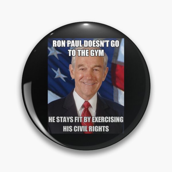 Artikelvorschau, Ron Paul Gym Meme klassisches T-Shirt entworfen und verkauft von ramonaaeqvenita.