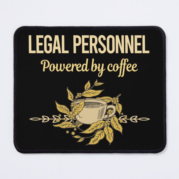 Item preview, Powered By Coffee Legal Personnel designed and sold by toniabrendaom.