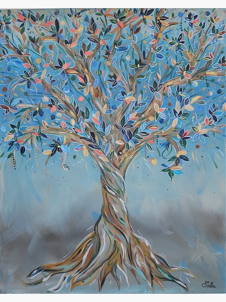 "winter tree of life" Poster for Sale by Emylyart Redbubble