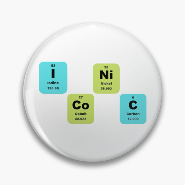 Item preview, Iconic Periodic Table designed and sold by mimirocker.