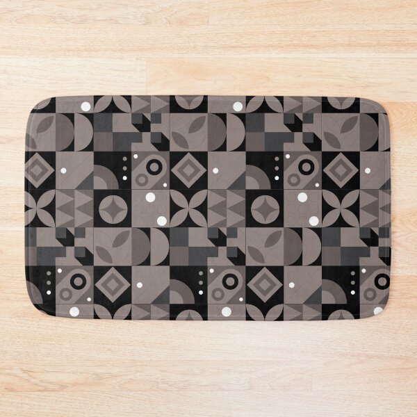 Item preview, Geometric Pattern Black, Brown and Gray designed and sold by Pavnud.