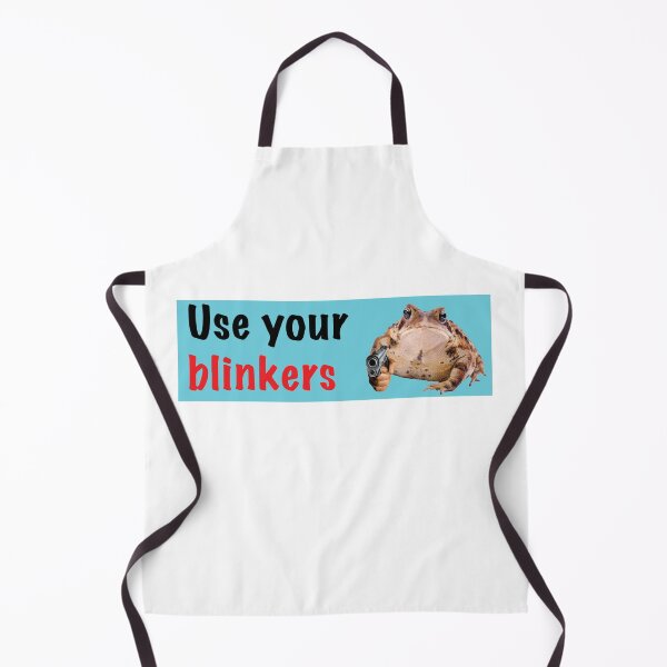 Item preview, use your blinkers, Frog Bumper designed and sold by Every Pet Shirts.