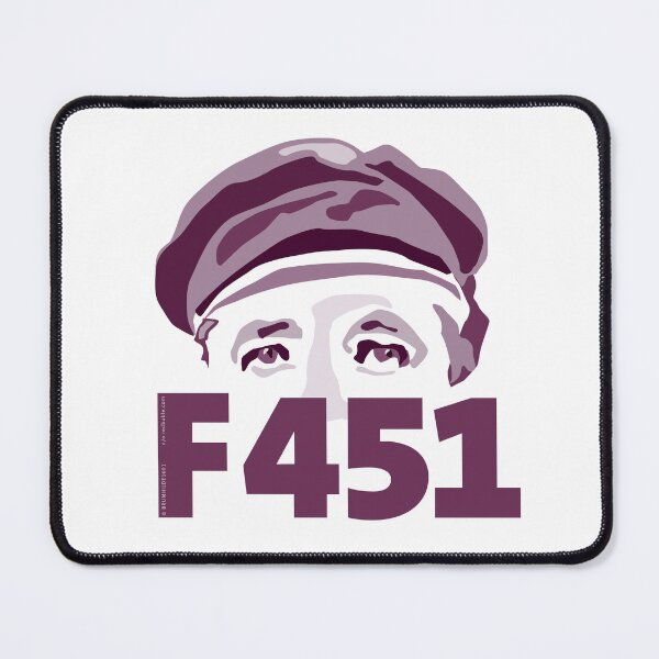Item preview, Fahrenheit 451 – What do knowledge, experience, opinions count? - F_451-01 designed and sold by Brunhilde1001.