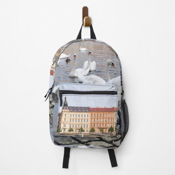 Item preview, Swans on the Vltava River, Prague, Czech Republic designed and sold by Karen Espig.