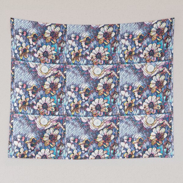 Item preview, Stained Glass Flowers designed and sold by AuroraSkylily.