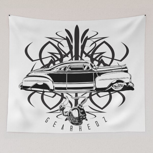 Item preview, GEARHEDZ SHIFT KNOBS '40 DOGGY KUSTOM SHIRT designed and sold by GearHedz.