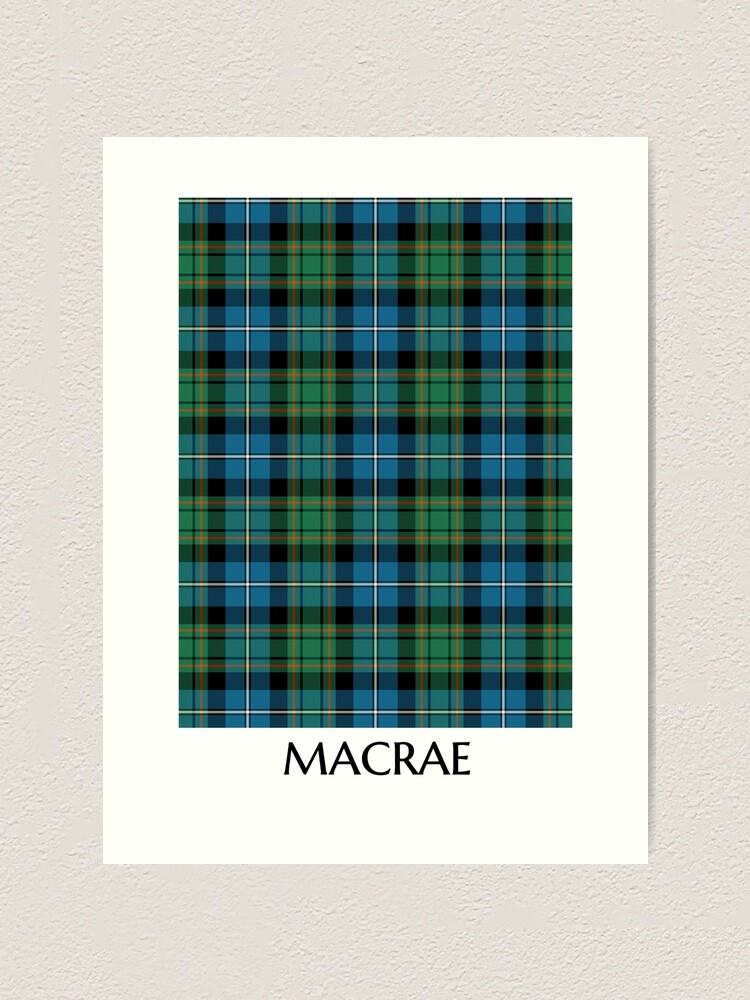 Clan MacRae Hunting Tartan