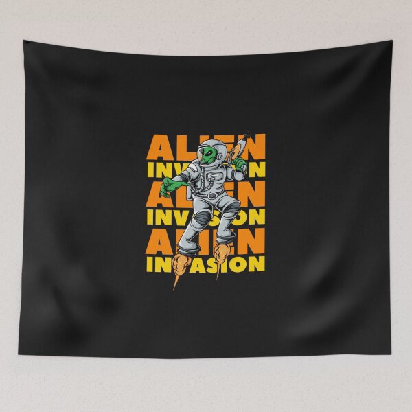 Item preview, Alien Invasion designed and sold by Aadiimanavv.