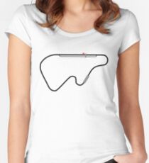 Camiseta entallada de cuello redondo Anillo de alta velocidad Gran Turismo