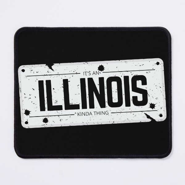 Item preview, Its an ILLINOIS kinda thing number plate distressed designed and sold by 133DandC.